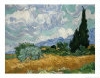 32 Wheat Field with Cypresses